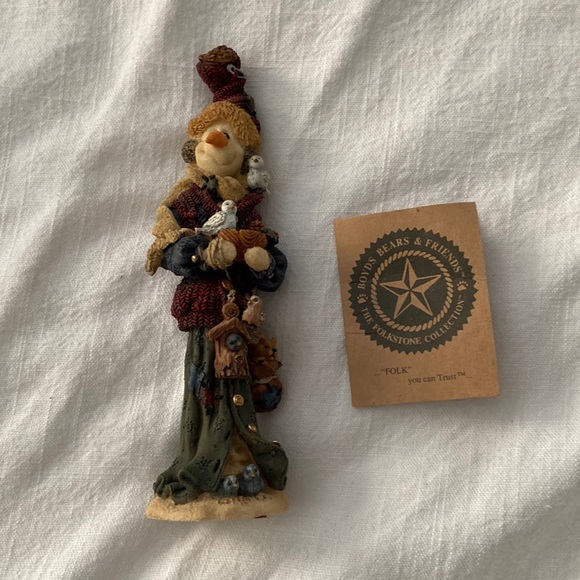 Boyd’s bears snowman folkestone with box - Picture 1 of 3